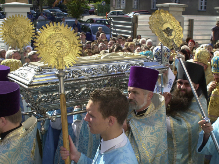 Cerkiewne obchody 33. rocznicy przeniesienia z Grodna do Białegostoku relikwii św. Gabriela