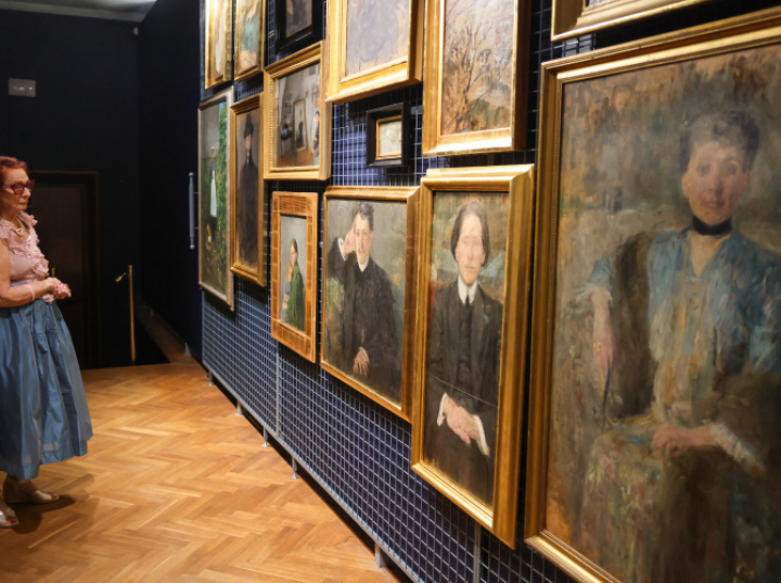 Pokaz obrazów i pasteli Boznańskiej w Muzeum Narodowym w Warszawie