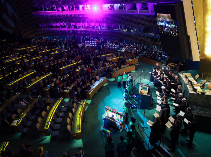 Prezydent RP wziął udział w uroczystości upamiętniającej 80. rocznicę utworzenia ONZ