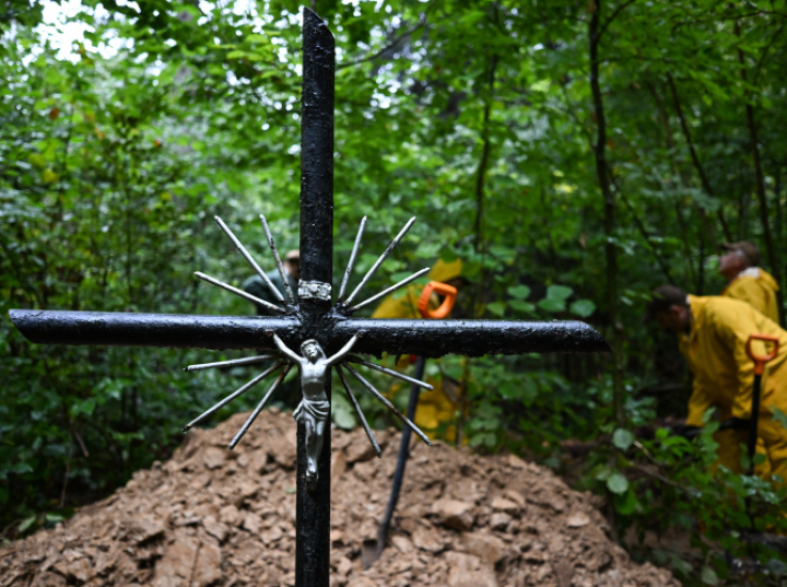 We wsi Jureczkowa Ukraińcy rozpoczęli poszukiwania szczątków żołnierzy UPA