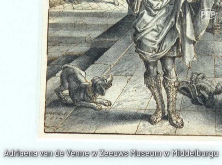 Pies z obrazu „Straż nocna” Rembrandta jest uderzająco podobny do naszkicowanego przez innego artysty (WIDEO)