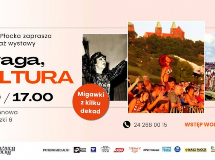 Wystawa fotograficzna „Uwaga, KULTURA. Migawki z kilku dekad”