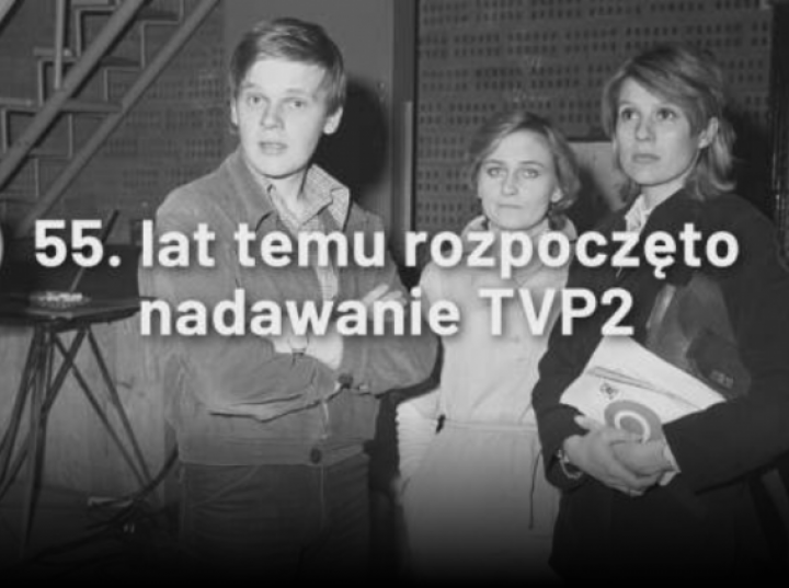 Telewizyjna „Dwójka” ma już 55 lat (wideo)