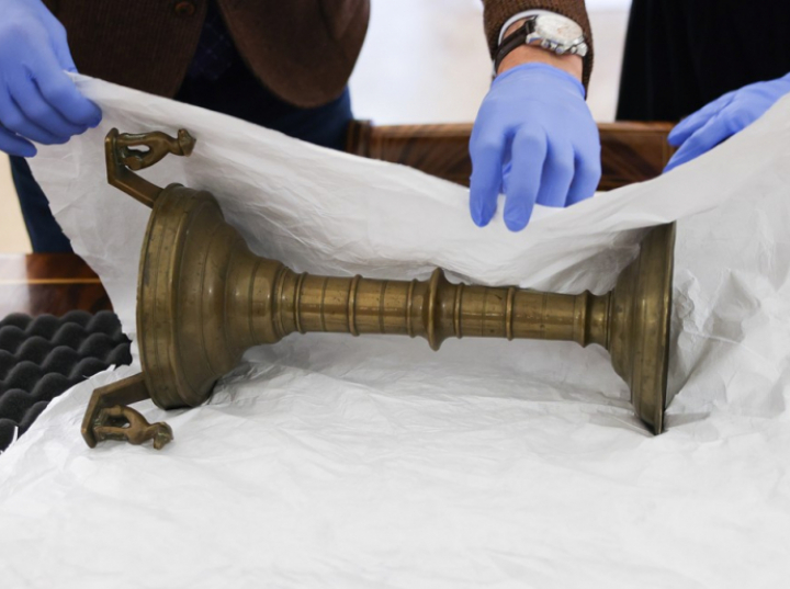 Lichtarz z XV wieku wzbogaci zbiory Muzeum Zamkowego w Malborku