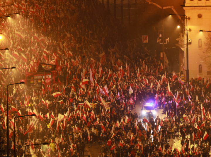 Ulicami Warszawy przeszedł Marsz Niepodległości