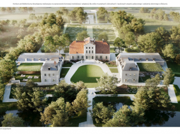 Plany rewitalizacji pałacu Zamoyskich w Bieżuniu i jego adaptacji na Muzeum Konstytucji