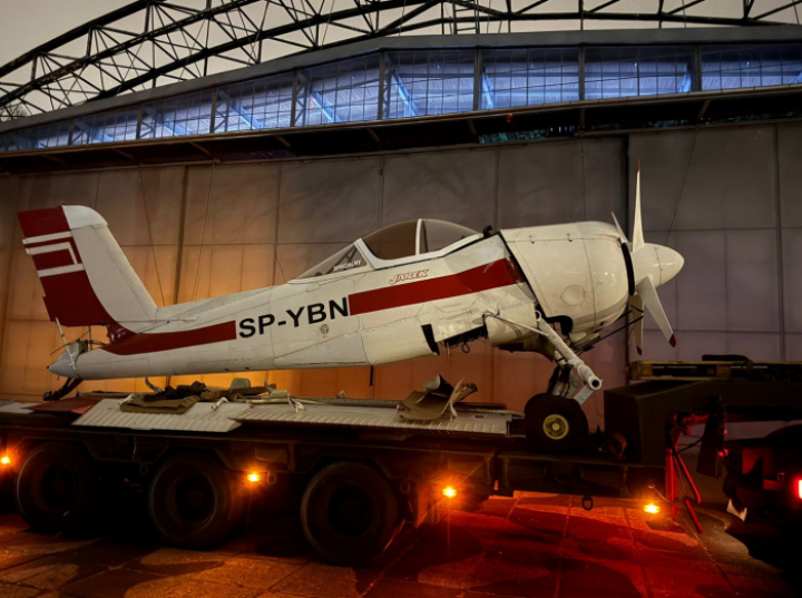 „Gniady” pegaz - nowy nabytek Muzeum Lotnictwa Polskiego w Krakowie