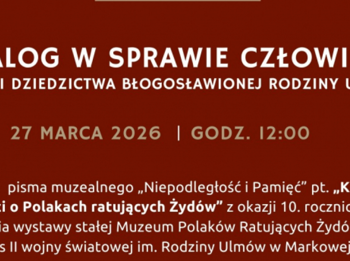 Debata „Kultura pamięci o Polakach ratujących Żydów" w Muzeum Niepodległości