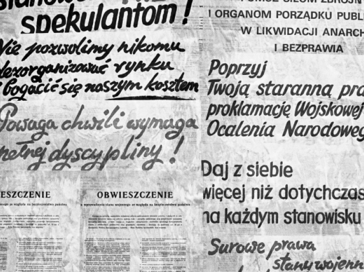 Akt oskarżenia w sprawie bezprawnego więzienia w 1982 r. za „publiczne wyszydzanie WRON”