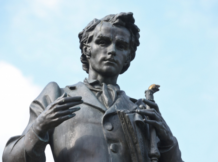 Czytanie poezji Tarasa Szewczenki w rocznicę jego urodzin