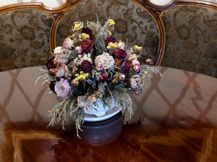 Wielkanocny Festiwal Kwiatów w pałacu w Zarzeczu, florystyka w duchu XIX wieku