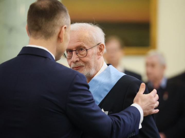 Czesław Nowak i prof. Stanisław Radwański odznaczeni Orderem Orła Białego