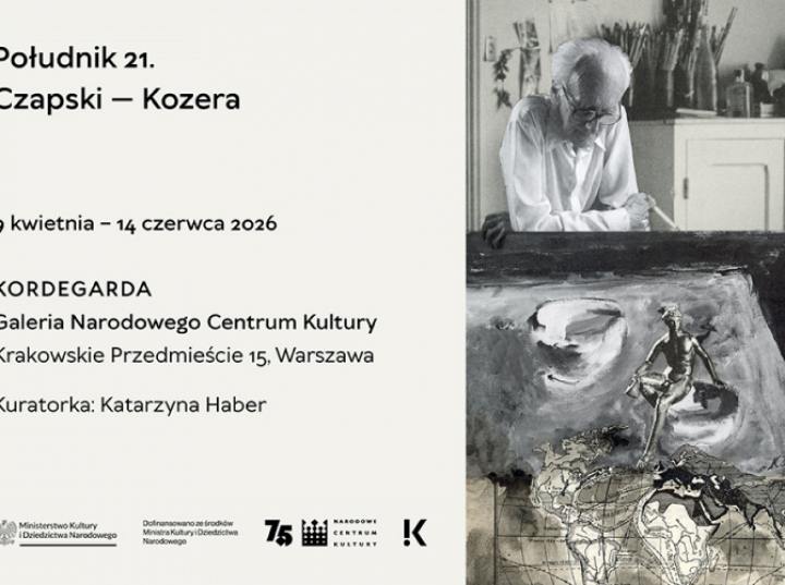 Rysunki Józefa Czapskiego i kolaże Grzegorza Kozery na wystawie w warszawskiej Kordegardzie