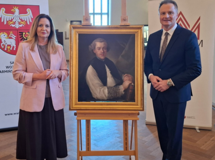 Muzeum Warmii i Mazur kupiło na aukcji w Paryżu nieznany portret Ignacego Krasickiego