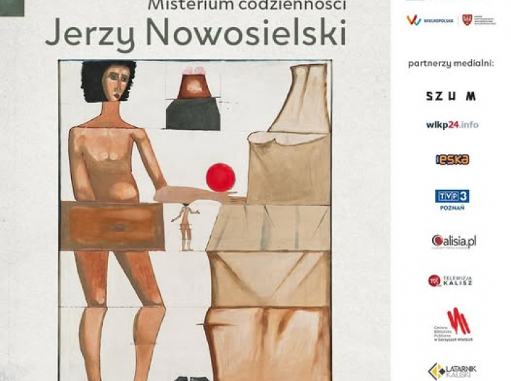 23 obrazy Jerzego Nowosielskiego w Muzeum w wielkopolskim Lewkowie - w maju