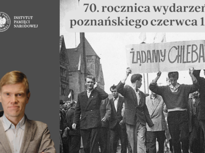 Debata „70. rocznica wydarzeń Poznańskiego Czerwca 1956” w IPN