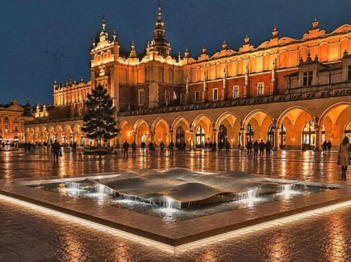 Wyłoniono zwycięski projekt fontanny na Rynku Głównym w Krakowie