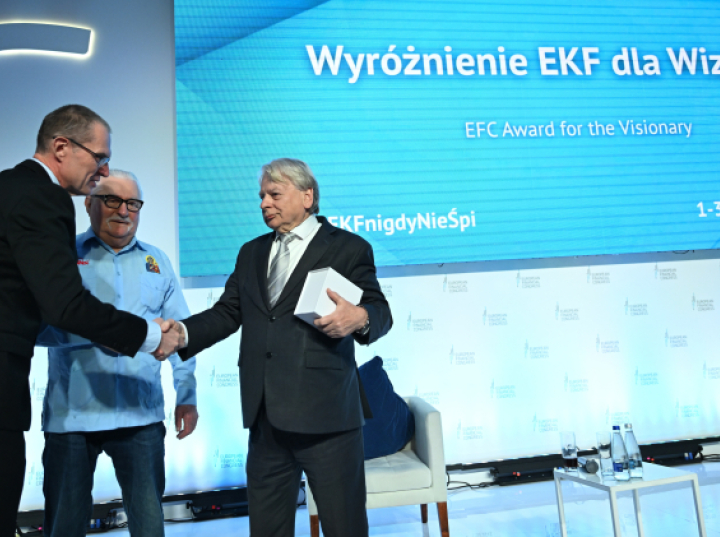 Andrzej Poczobut i Bogdan Borusewicz wyróżnieni tytułem „Wizjonera”