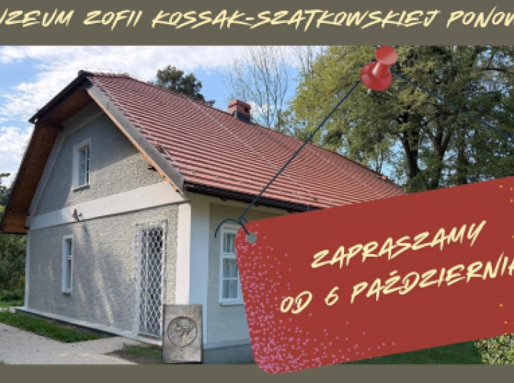 Od wtorku Muzeum Zofii Kossak w Górkach Wielkich już w swej siedzibie