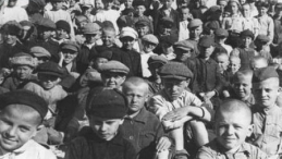 Dzieci polskie w Iranie po opuszczeniu Związku Sowieckiego. Fot. NAC