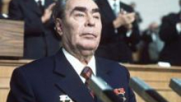 Sekretarz Generalny KPZR Leonid Breżniew podczas przemówienia na VII Zjeździe PZPR. Fot. PAP/Z. Matuszewski