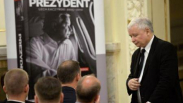 Prezes PiS Jarosław Kaczyński podczas premiery książki “Prezydent Lech Kaczyński 2005-2010”. Fot. PAP/J. Turczyk 
