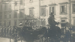 Członkowie Rady Regencyjnej: książę Zdzisław Lubomirski i hrabia Józef Ostrowski. 27.10.1917.  Źródło: BN Polona