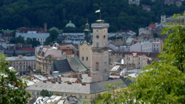 Lwów, panorama miasta. Fot. PAP/D. Delmanowicz