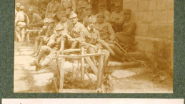 13 pułk piechoty armii Austro-Węgier przed bitwą pod Buczaczem w sierpniu 1915 r. Fot. ze zbiorów Muzeum Historii Polski