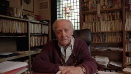 Redaktor naczelny paryskiej „Kultury” Jerzy Giedroyc. Maisons-Laffitte, 1997 r. Fot. PAP/J. Ruciński