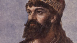 Mieszko I na obrazie Jana Matejki z cyklu „Poczet królów i książąt polskich”. Fot. PAP/Reprodukcja