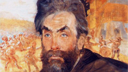 Jacek Malczewski "Portret Stanisława Witkiewicza"; zbiory Muzeum Narodowego w Krakowie. Źródło: Wikimedia Commons