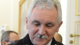 Wiceadmirał Stanisław Zarychta. 2016 r. Fot. PAP/J. Turczyk  