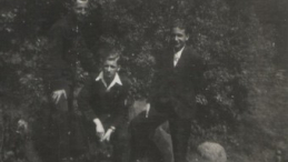 Z lewej strony: Edward Klinik, Czesław Jóźwiak, Franciszek Kęsy, rok 1937. Źródło: Parafia rzymskokatolicka pw. "Błogosławionej Poznańskiej Piątki" w Poznaniu