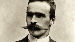 Józef Piłsudski. 1899 r. Źródło: Wikimedia Commons
