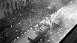 Wydarzenia Grudnia '70 w Szczecinie. Fot. PAP/A. Wituszyński
