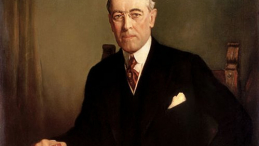 Portret prezydenta Thomasa Woodrowa Wilsona. Fot. Biały Dom. Źródło: Wikimedia Commons