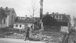 Chanajki – Dzielnica żydowska w Białymstoku, 1942 r. Źródło: IPN