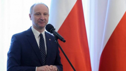 Podsekretarz Stanu w Kancelarii Prezydenta RP Wojciech Kolarski podczas debaty o kulturze "Przedwiośnie współczesne. Literatura i Polska po 1989 roku". Fot. PAP/M. Obara