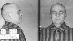 Zdjęcie obozowe W. Pileckiego. Źródło: Muzeum Auschwitz