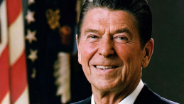 Ronald Reagan. Źródło: Wikimedia Commons