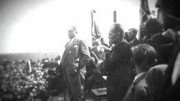 Wielki Strajk Chłopski 1937 r.. Źródło: PSL