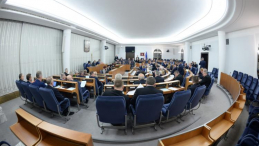 Senat RP, sala plenarna. Fot. PAP/J. Turczyk