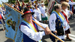 Uczestnicy XX Światowego Zjazdu Kaszubów. Luzino, 07.2018. Fot. PAP/A. Warżawa