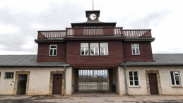 Teren b. niemieckiego obozu Buchenwald. Fot. PAP/EPA