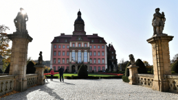 Wałbrzych, 15.10.2018. Zamek Książ w Wałbrzychu. Fot. PAP/M. Kulczyński