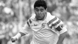 Diego Maradona, 1993 r. Fot. PAP/EPA