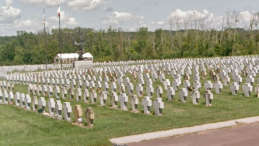 Cmentarz w Doylestown. Źródło: Google Maps – Street View