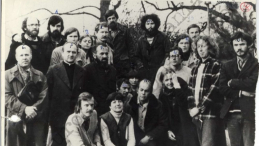 Głodówka KOR w Podkowie Leśnej trwająca od 7 do 17 maja 1980 r. w kościele św. Krzysztofa. Źródło: IPN