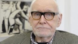 Wojciech Fangor, 2013 r. Fot. PAP/A. Rybczyński